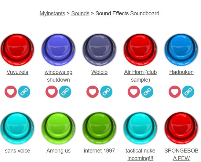 MyInstants SoundBoard Buttons on the App Store