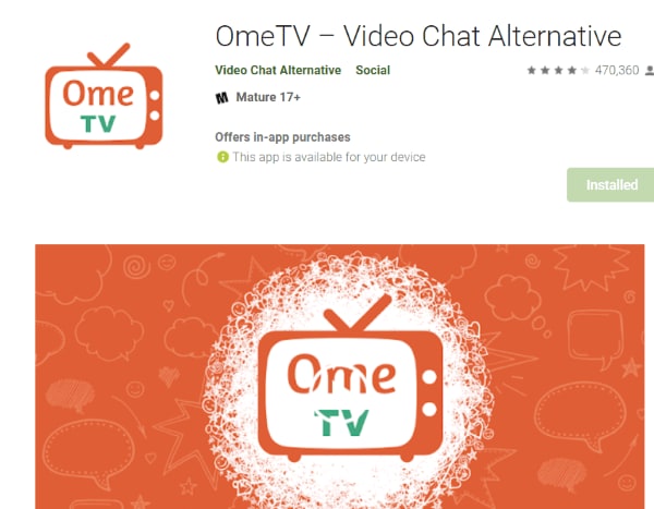 install ometv on your Android