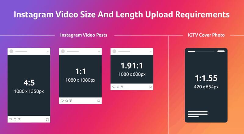 specifiche video di instagram