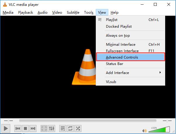 split clip in vlc