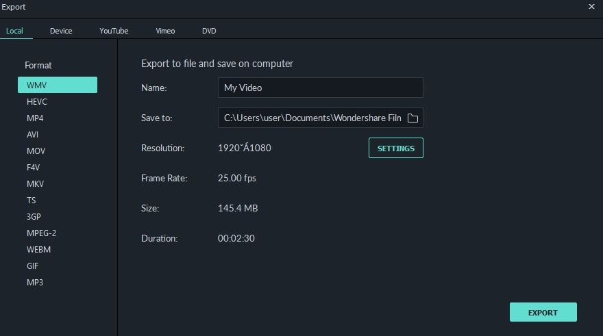 تقسيم الفيديو إلى إطارات باستخدام ffmpeg