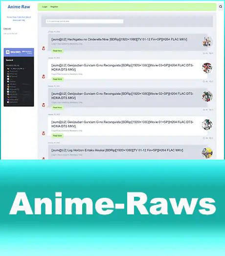 raw anime episodes online