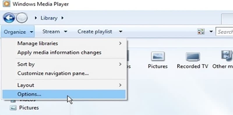 convert with media player