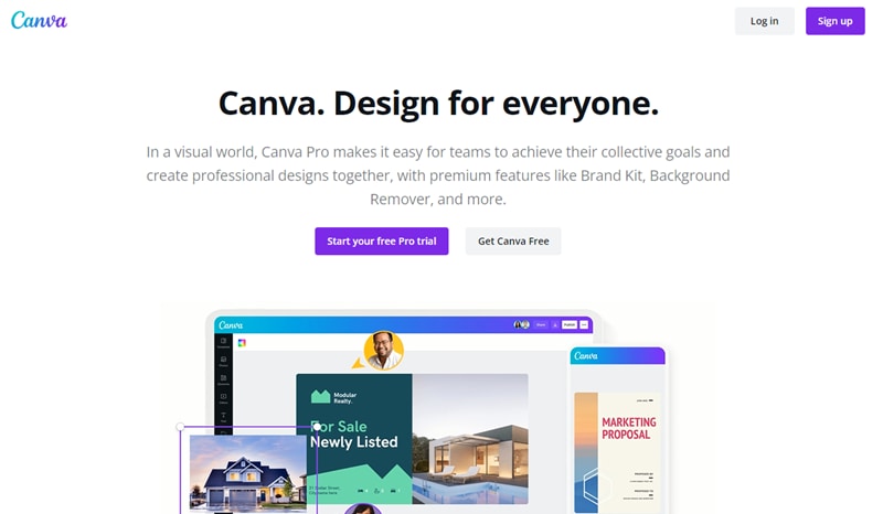 Canva - Make Photo Collage with Music (FREE)