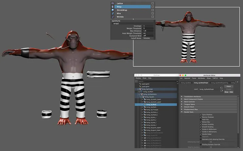 Unity animation rigging