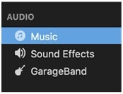 audio sidebar