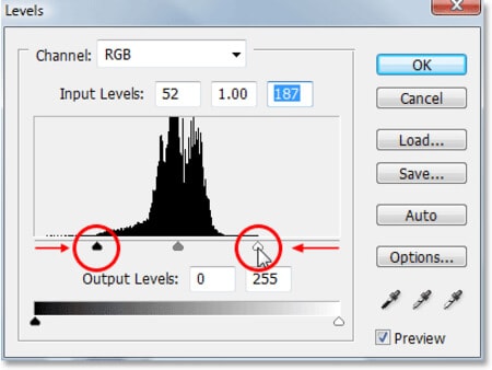 level adjustment layer