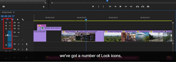 trimming video in premiere pro