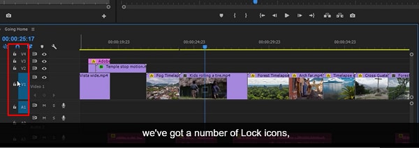 recorte de un video en premiere pro