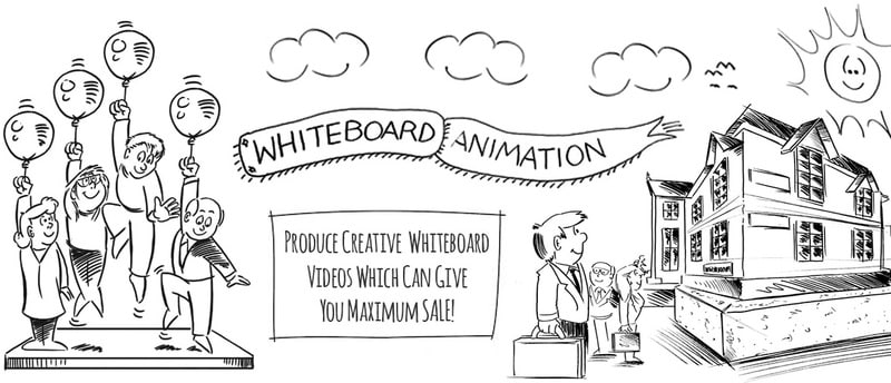 Whiteboard-Animation Video Unternehmen
