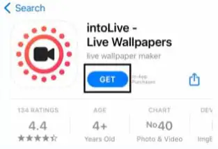 Application IntoLive