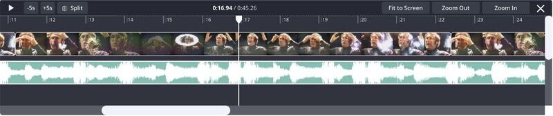 Aggiunta di audio a GIF con Kapwing Editor