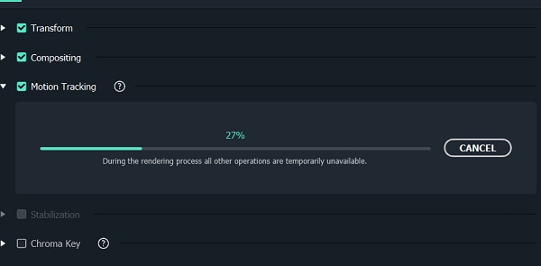 how to blur a moving part in video with filmora - complete checking