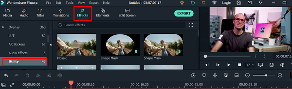 how to blur face in video using filmora
