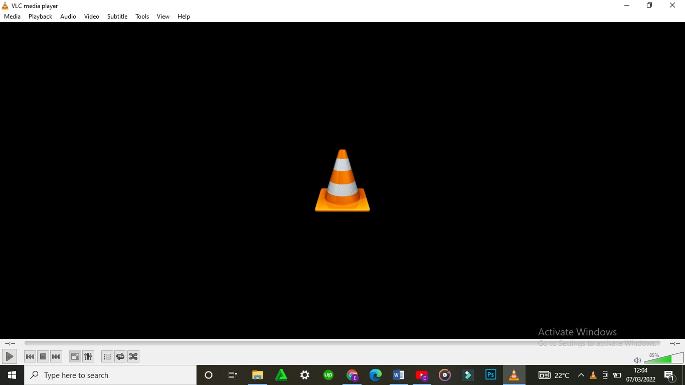 قص الفيديو في vlc