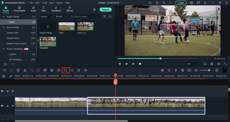 access motion tracking feature
