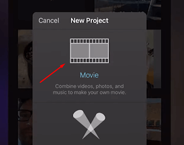 brighten a video on iphone using imovie