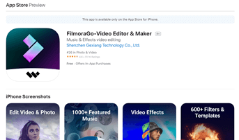 brighten a video on iphone with filmorago