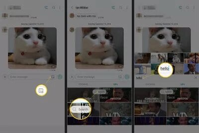 Métodos para criar mensagens com GIFs no iPhone