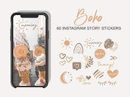 Boho-Instagram Gif Sticker