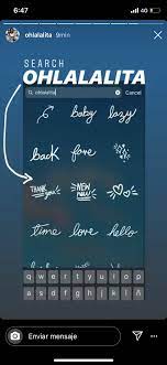 OHLALALITA - GIF para historias de Instagram