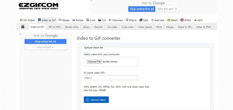 Conversor de vídeo para GIF  Divirta seus espectadores em