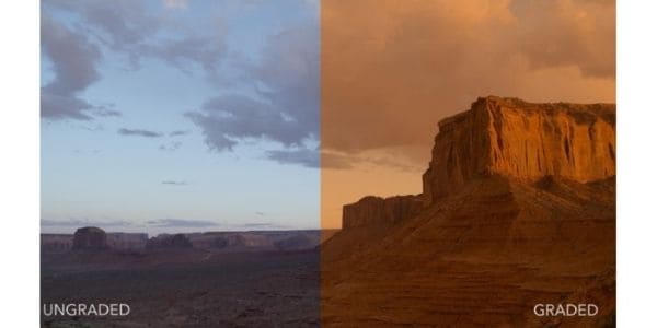 different type of color grading - analogous color grading