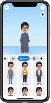 Creating a Facebook Avatar- Outfit Selection