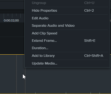 extended frame in Camtasia 05