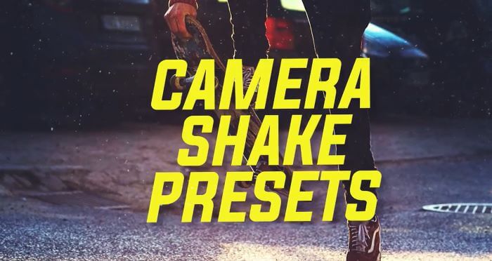 camera shake preset for Premiere Pro
