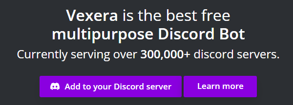 discord music bot - vexera