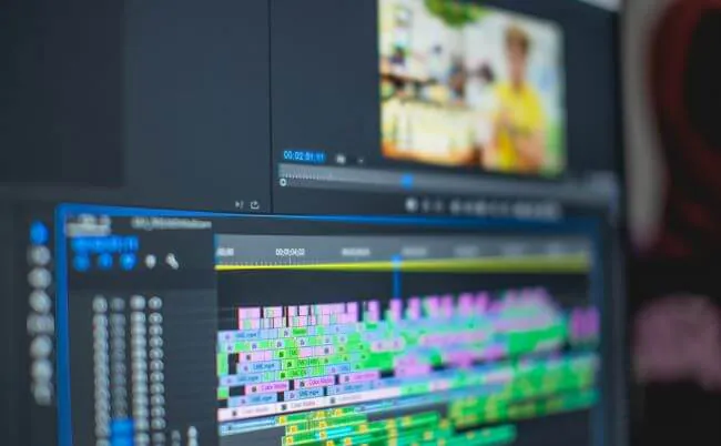 مزج الإطار في Adobe Premiere Pro