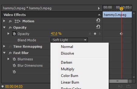 how to use frame blending in premiere pro