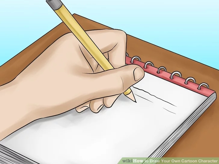 how to draw your own cartoon character 08