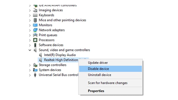 aggiorna i driver per risolvere il problema dell'audio distorto su Windows