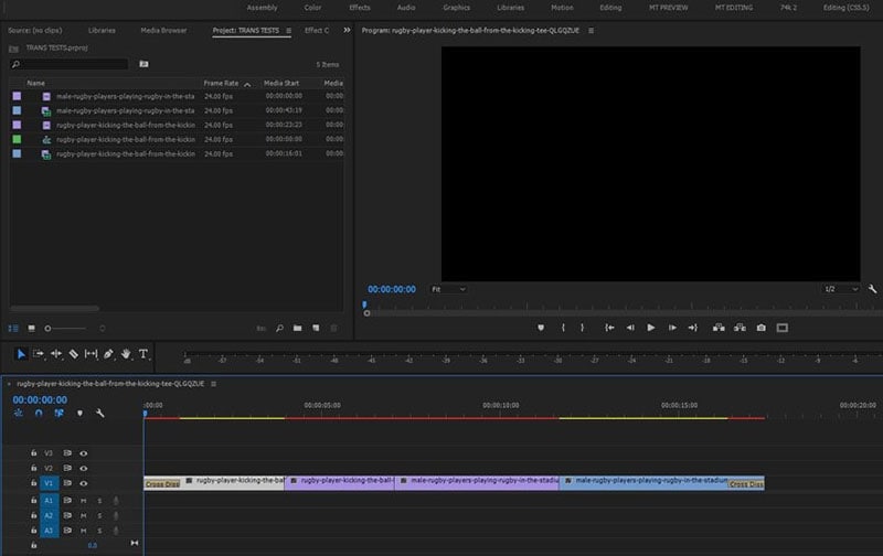 How Can I Add Transitions in Premiere Pro?