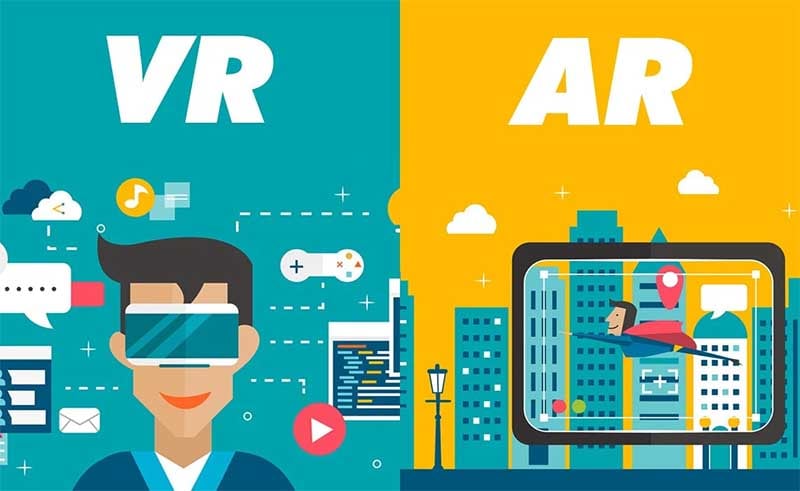 difference between ar and vr
