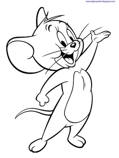 tom and jerry sketch drawing