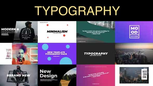 typography slides