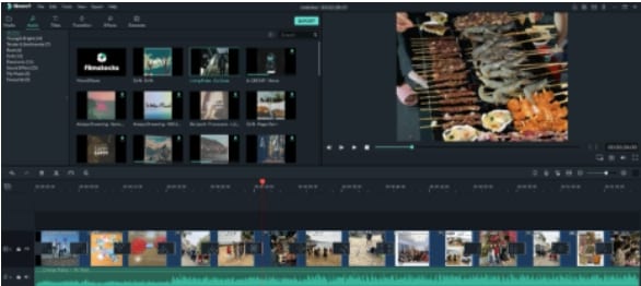 Wondershare Filmora - Aggiungere Musica