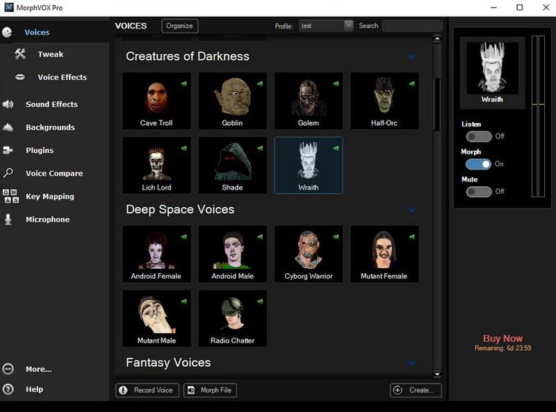 Un modificador de voz online y gratuito con múltiples efectos - Myvoicemod  
