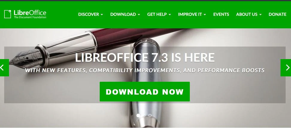 Einrichten einer LibreOffice Impress Bilder Slideshow - Software Download Seite
