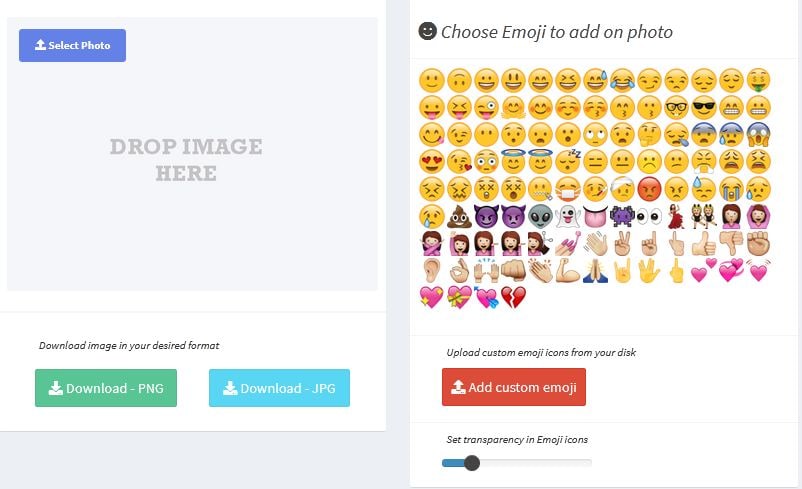 Online Utilities to Add Emojis to Photos- Toolxox.com