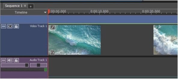 VideoPad Video Editor DVD Slideshow Builder- Slideshow Editing Interface