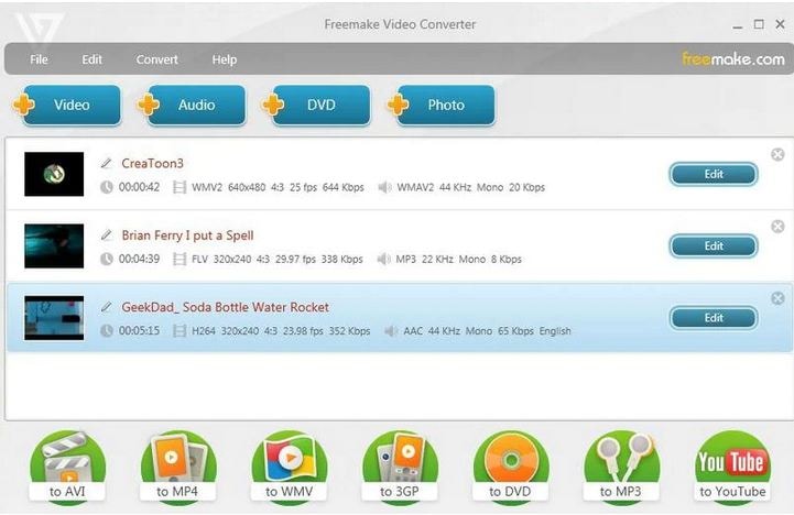 Freemake Video Converter DVD Slideshow Builder