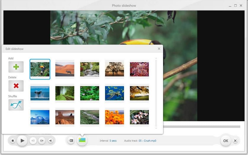 Freemake Video Converter DVD Slideshow Builder- Adding background Music