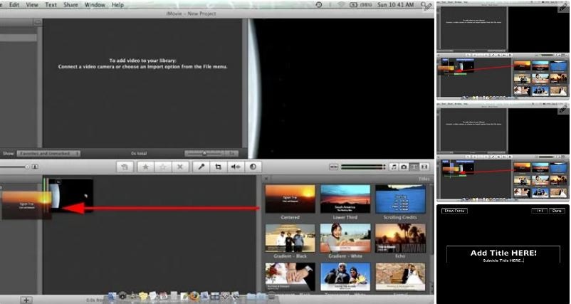 iMovie Slideshow Creator- Designing the Title Slide