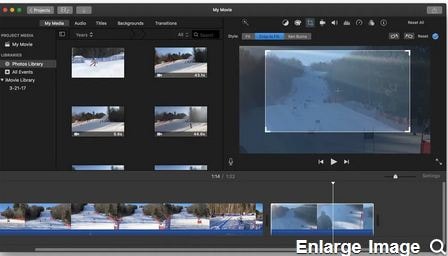 iMovie Slideshow Creation Tips- Video ‘Crop and Zoom’ Feature