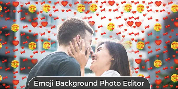 Die 6 besten Tools zum Einfügen von Emojis in Bilder auf Android - Emoji Background Photo Editor