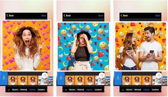 Die 6 besten Tools zum Einfügen von Emojis in Bilder auf Android - Face Emoji Photo Effect